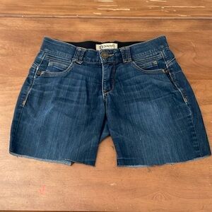DEMOCRACY Ab Technology Cut Off Shorts Size 4